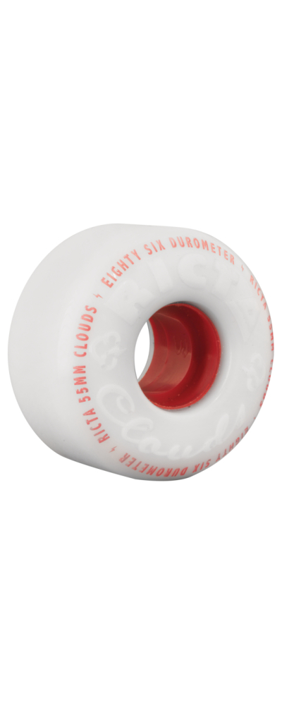 CLOUDS WHEELS RED