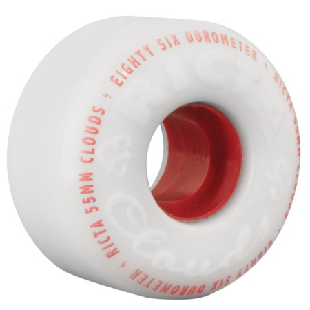 Clouds Wheels Red
