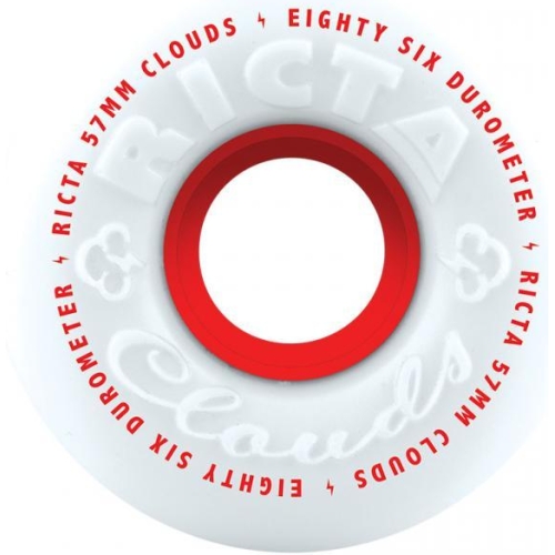 CLOUDS WHEELS RED