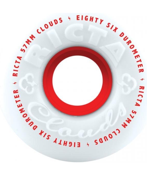 CLOUDS WHEELS RED