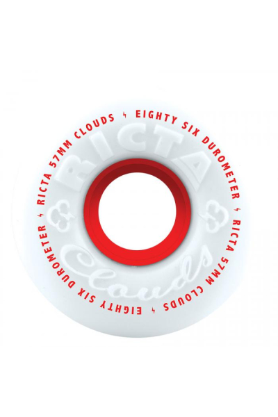 CLOUDS WHEELS RED
