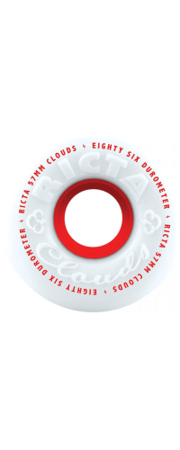 CLOUDS WHEELS RED