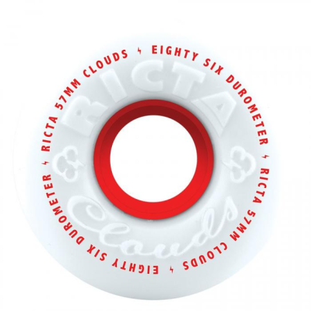 Clouds Wheels Red