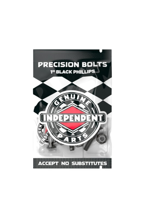 GENUINE PARTS PHILLIPS 1" BLACK 1 SET