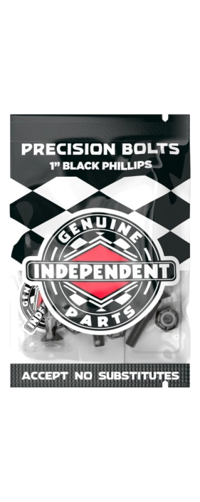GENUINE PARTS PHILLIPS 1" BLACK 1 SET