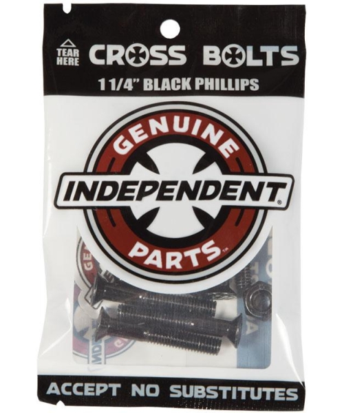 GENUINE PARTS PHILLIPS 1 1/4" BLACK 1 SET