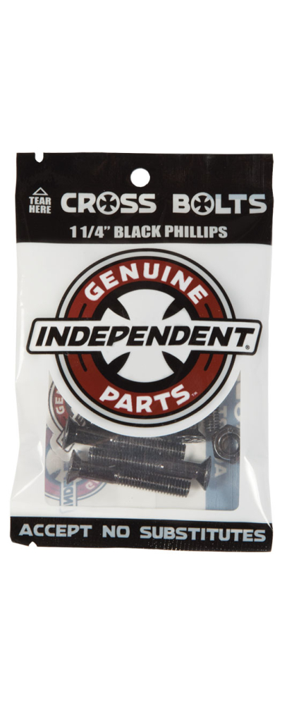 GENUINE PARTS PHILLIPS 1 1/4" BLACK 1 SET