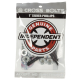 GENUINE PARTS PHILLIPS 1" BLACK/SILVER 1 SET
