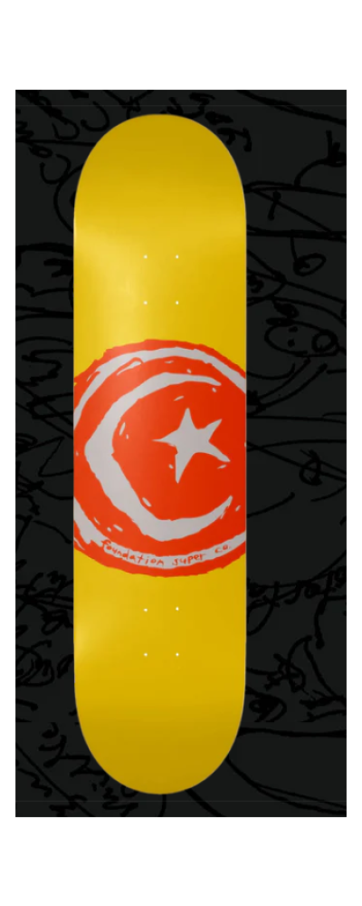 FS 8.25 STAR & MOON YELLOW