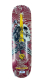 Skull & Sword Birch Khaki / Burgundy 7.5"