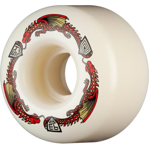 Powell-Peralta™ Dragon Formula Red 54mm x 34mm 93A V4 Off White
