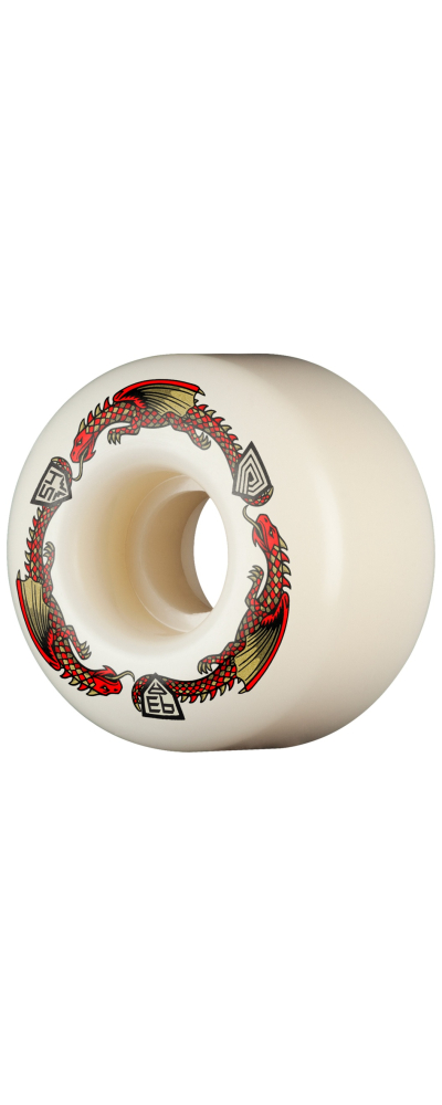 Powell-Peralta™ Dragon Formula Red 54mm x 34mm 93A V4 Off White