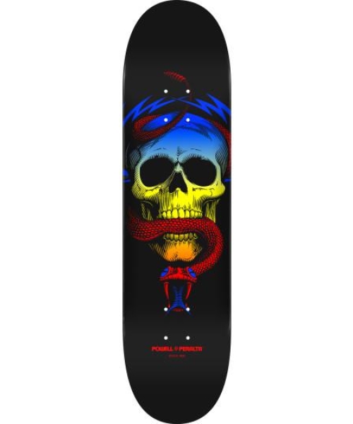McGill Skull & Snake Yellow Fade 8.0"