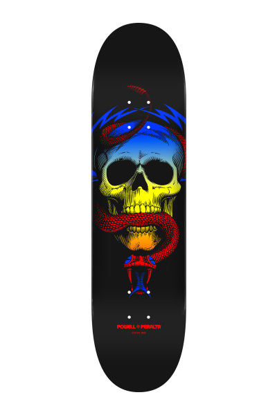 McGill Skull & Snake Yellow Fade 8.0"
