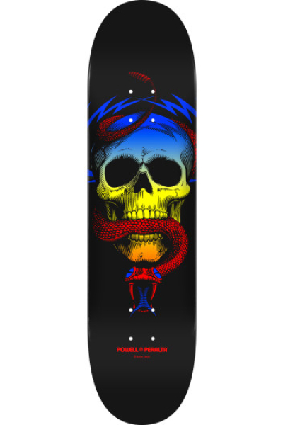 McGill Skull & Snake Yellow Fade 8.0"