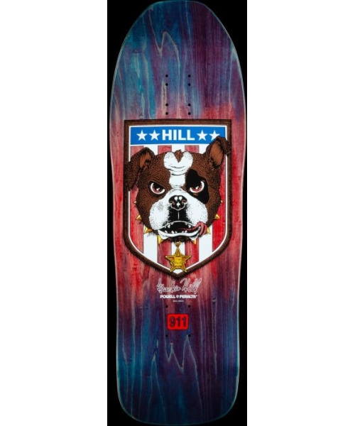 FRANKIE HILL BULL DOG "14" 10.0 Blue / Red Fade