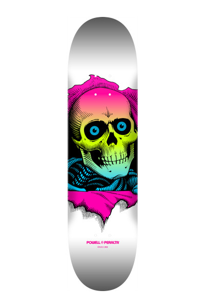 RIPPER LIME FADE MAPLE 249 K20 8.5 X 32 WHITE