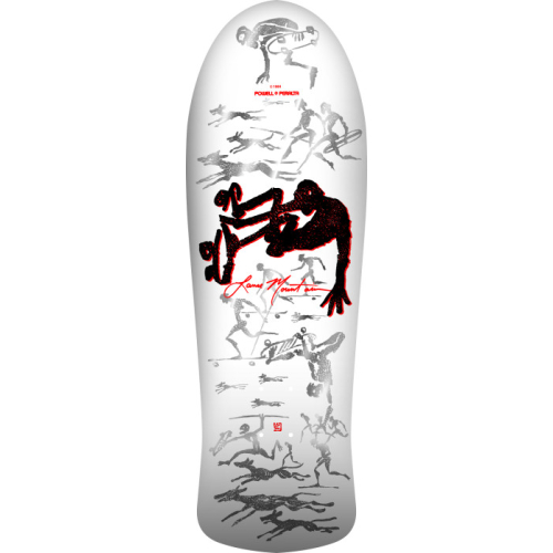 BONES BRIGADE LANCE MOUNTAIN SERIES 17 WHITE 9.94