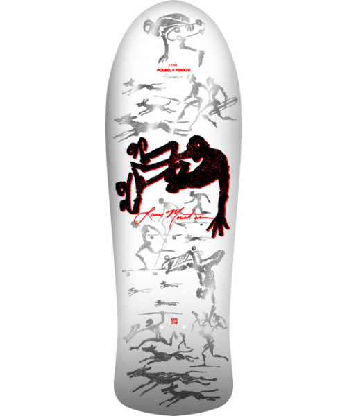 BONES BRIGADE LANCE MOUNTAIN SERIES 17 WHITE 9.94