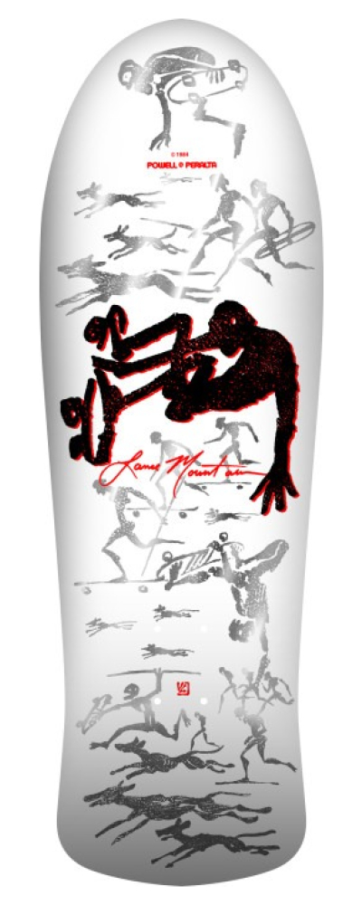 BONES BRIGADE LANCE MOUNTAIN SERIES 17 WHITE 9.94