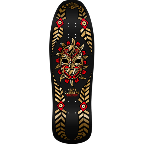 NICKY GUERRERO MASK 279 BLACK / GOLD FOIL 10 X 31,75