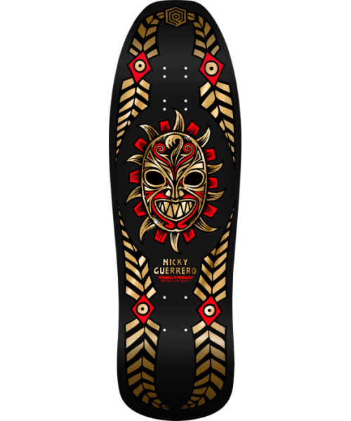NICKY GUERRERO MASK 279 BLACK / GOLD FOIL 10 X 31,75