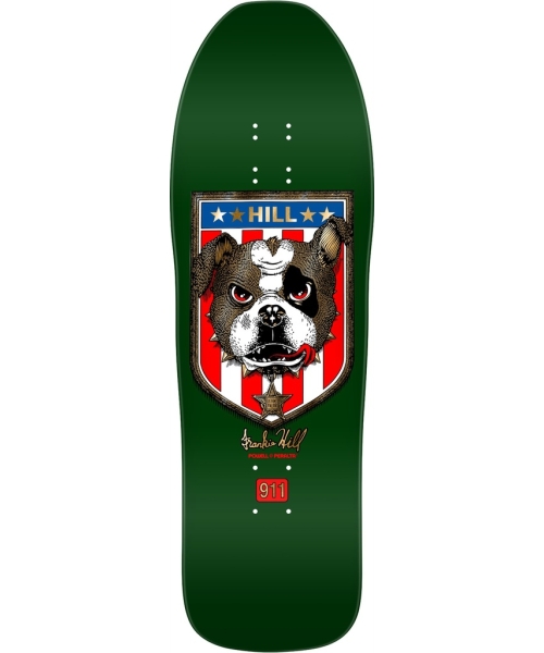 FRANKIE HILL BULL DOG "15" 10.0 167 K15 Green/gold Foil