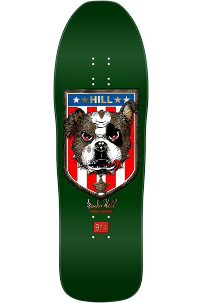 FRANKIE HILL BULL DOG "15" 10.0 167 K15 Green/gold Foil