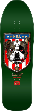 FRANKIE HILL BULL DOG "15" 10.0 167 K15 Green/gold Foil