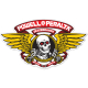 STICKER WINGED RIPPER 12" RED