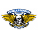 STICKER WINGED RIPPER 12" BLUE