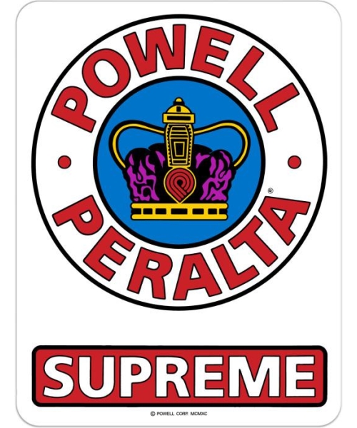 STICKER SUPREME OG RED/WHITE/BLUE