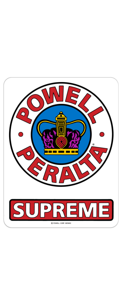 STICKER SUPREME OG RED/WHITE/BLUE