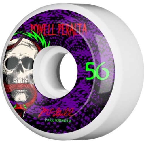 Mc Gill Skull & Snake 56mm 103A White