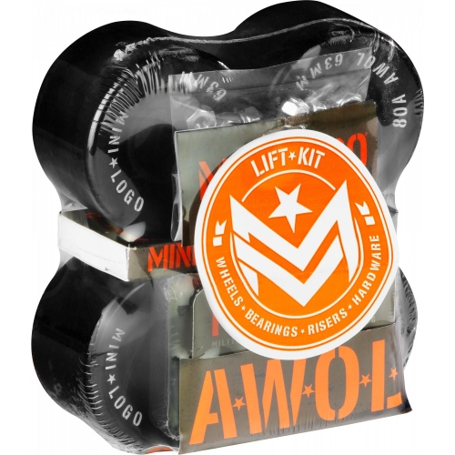 AWOL Lift Kit 63mm x 80 Black