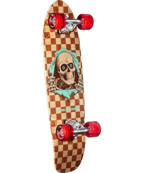 SIDEWALK SURFER NATURAL CHECKER RIPPER 8.37 X 28.20