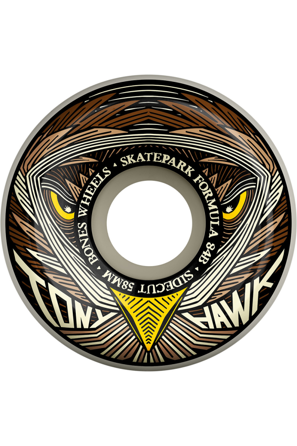 Hawk Night Hawk 58mm Sidecuts Skatepark Formula 84B