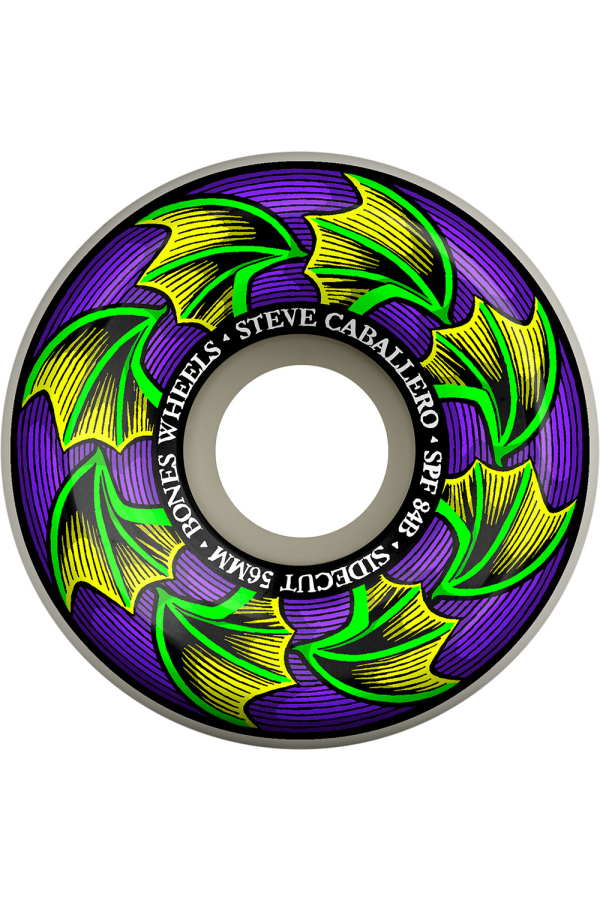 Caballero Bat Wings 56mm Sidecuts Skatepark Formula 84B