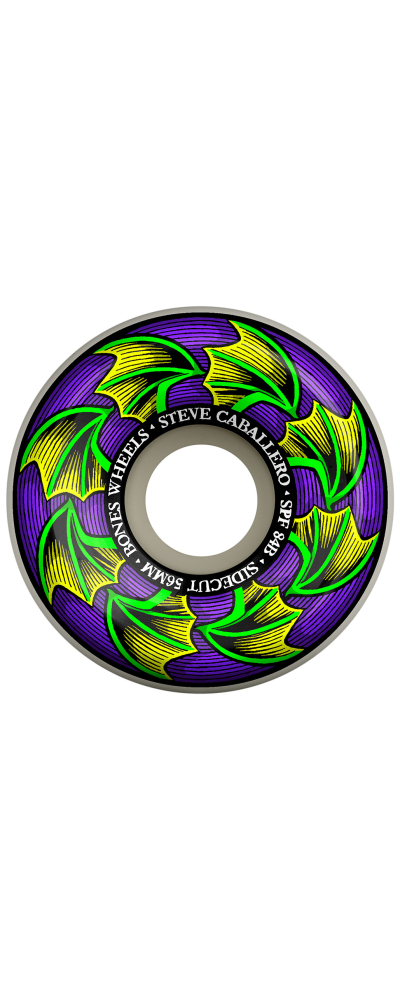 Caballero Bat Wings 56mm Sidecuts Skatepark Formula 84B