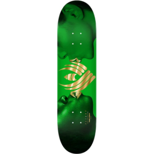 Flight Kiss 8.5" Green/Gold Foil