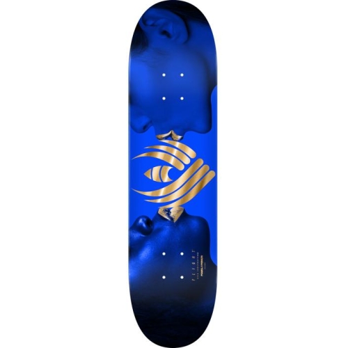 Flight Kiss 8.63" Blue/Gold Foil