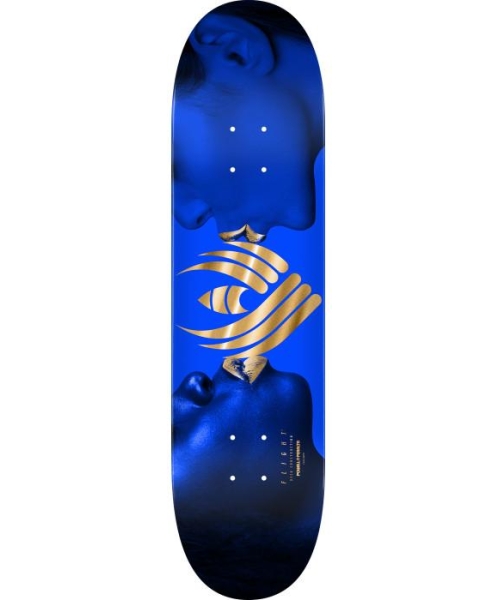 Flight Kiss 8.63" Blue/Gold Foil