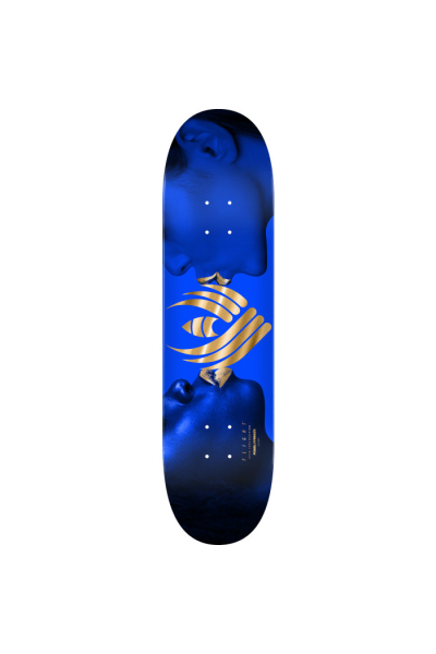 Flight Kiss 8.63" Blue/Gold Foil