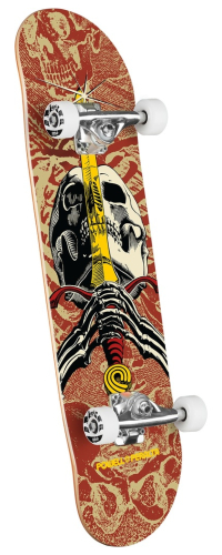 Skull & Sword Khaky/Burgundy 7.5 x 28.65