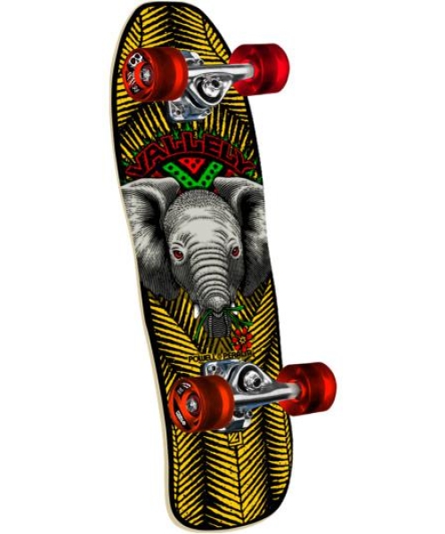Mike Vallely Baby Elephant Yellow / Black 59mm x 80a Mini Cruiser Wheels