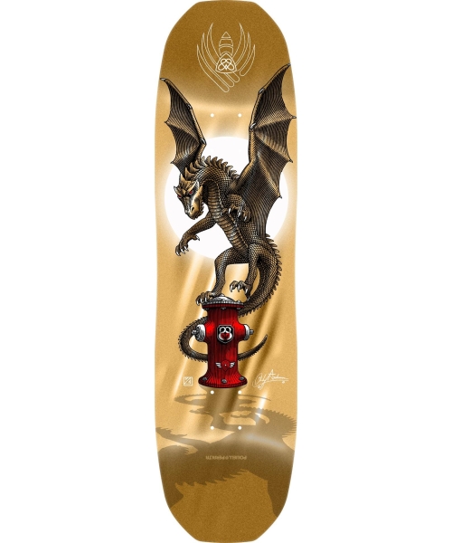 FLIGHT Andy Anderson Hydrant 8.40" Gold Foil
