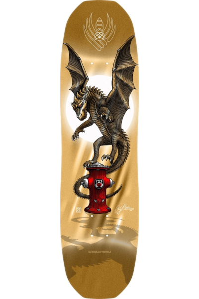 FLIGHT Andy Anderson Hydrant 8.40" Gold Foil