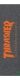 Griptape Thrasher Orange 9X33 (1 Sheet)