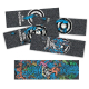Roskopp Target Grip Strips Grip Tape 11X3.25 (P/K OF 5)