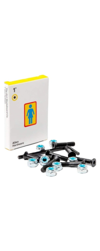 BOLTS GIRL ALLEN HARDWARE 1" BOLTS GIRL ALLEN HARDWARE 1"